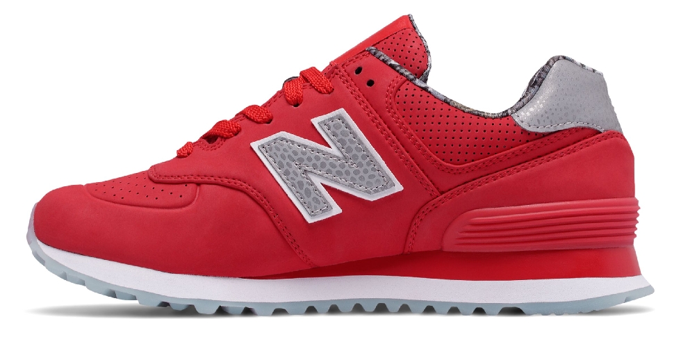 New Balance 574 Luxe Rep Red WL574SYB 